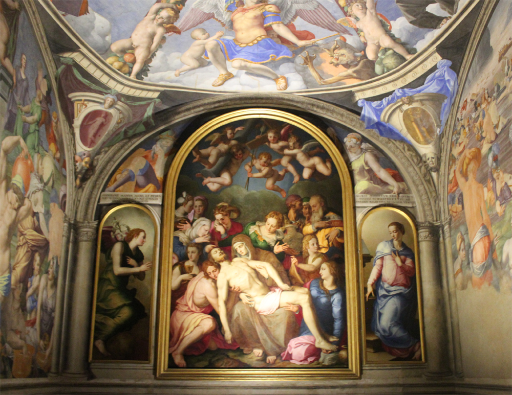 Palazzo Vecchio, Chapel of Eleonora, Frescoes by Agnolo Bronzino