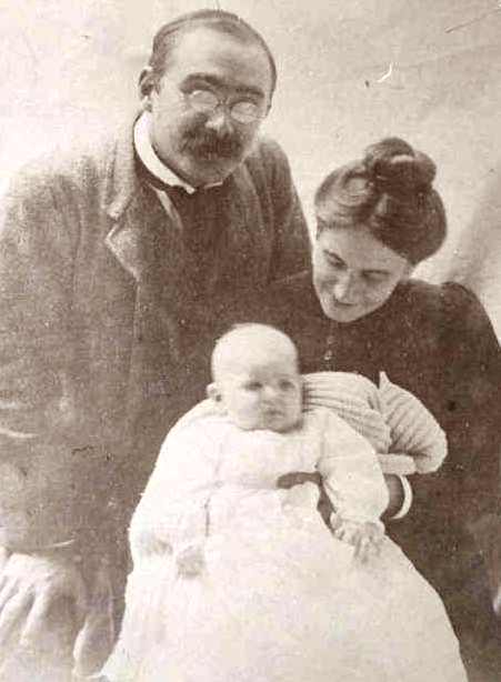 Rudyard, Caroline, and Josephine Kipling
