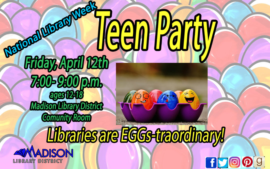 Teen Party April 12th