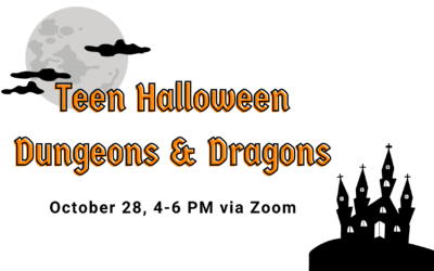 Teen Halloween Dungeons and Dragons