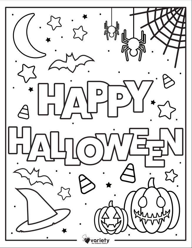 Hello Halloween: Coloring Books For Kids Ages 2-4 and Toddlers, Large  Spooky Images, Countdown to Halloween Chart, Makes A Great Gift (Large  Print / Paperback)