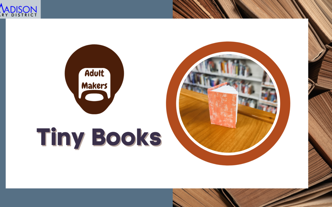 Adult Makers: Tiny Books