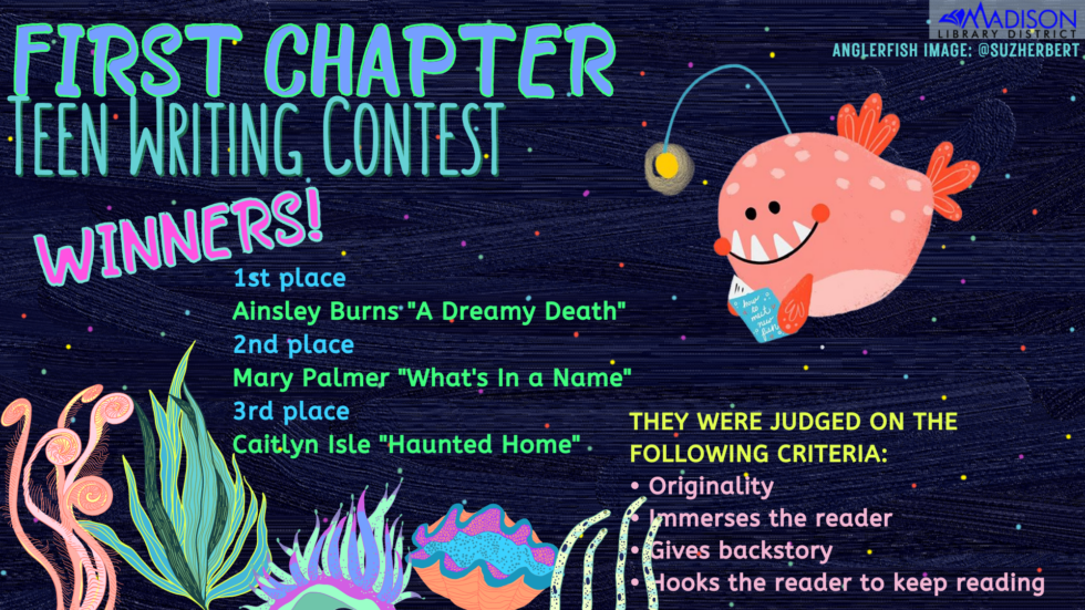 » Teen Writing Contest Winners Announced!