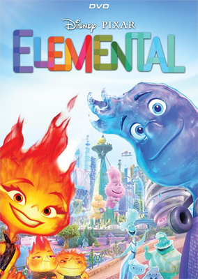 DVD cover for Elemental