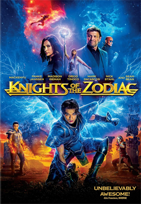 DVD cover for Knights of the Zodiac