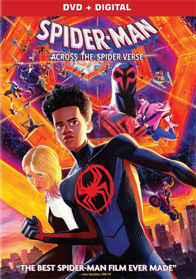DVD cover for Spider-Man: Across the Spider-Verse