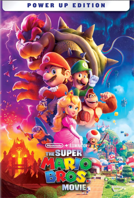 DVD cover for The Super Mario Bros. Movie