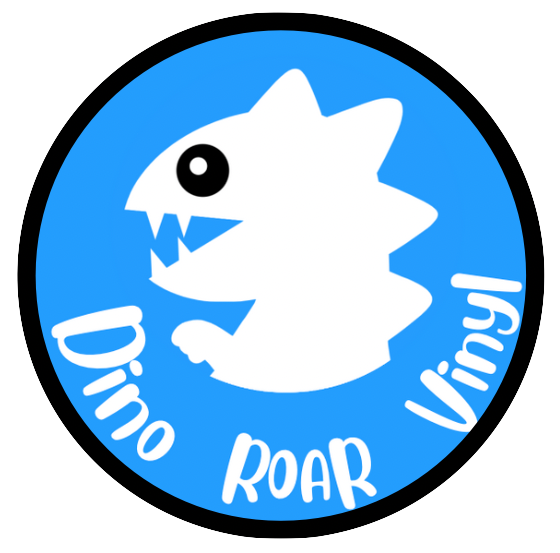 Dino ROAR Vinyl Logo
