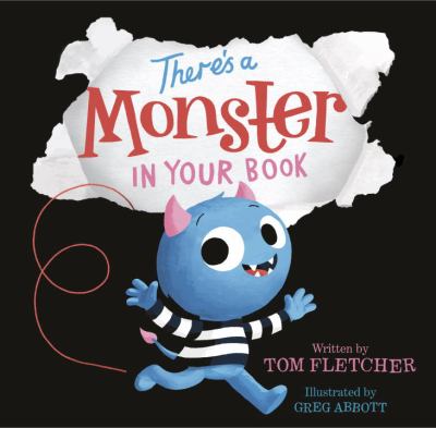 Book cover for There's a Monster in Your Book by Tom Fletcher
