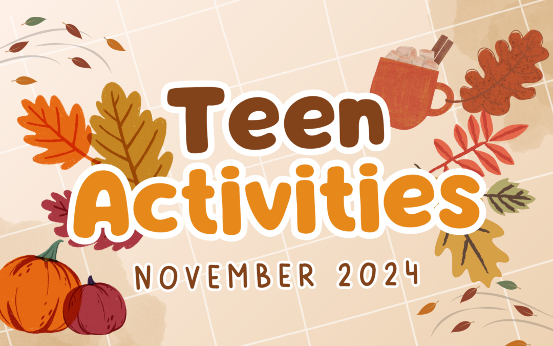 November Programs for Teens