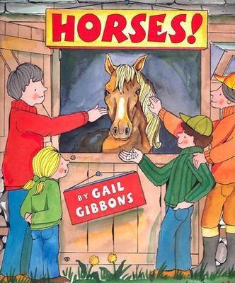 Book cover for Horses! by Gail Gibbons