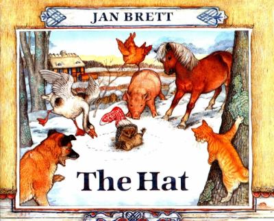 Book cover for The Hat by Jan Brett