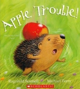 Book cover for Apple Trouble by Ragnhild Scamell