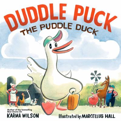 Book cover for Duddle Puck the Puddle Duck by Karma Wilson