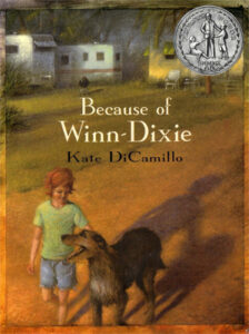 Book cover for Because of Winn-Dixie by Kate DiCamillo