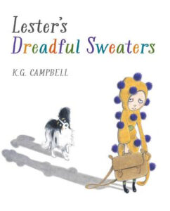 Book cover for Lester's Dreadful Sweaters by KG Campbell