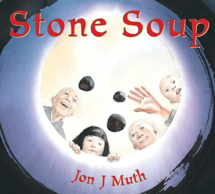 Book cover for Stone Soup by Jon Muth