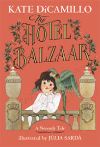 Book cover for The Hotel Balzaar by Kate DiCamillo