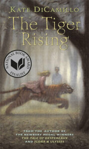 Book cover for The Tiger Rising by Kate DiCamillo