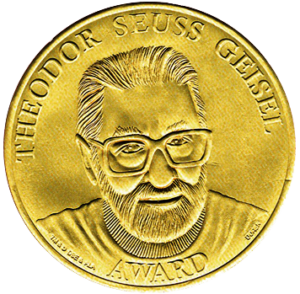 Theodor Seuss Geisel Award medal