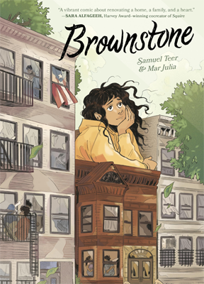 Book cover for Brownstone by Samuel Teer, Printz Award Winner for 2025