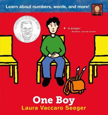 Book cover for One Boy by Laura Vaccaro Seeger