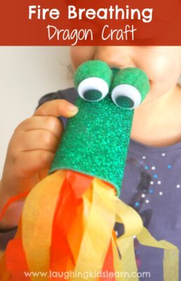 Make a fire breathing dragon craft.