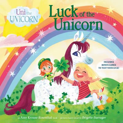 Book cover for Luck of the Unicorn by Amy Krouse Rosenthal