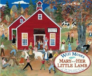 Book cover for Mary and Her Little Lamb by Will Moses